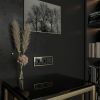 Рамка на 3 поста Baguette (черный/латунь) W0032852