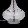SL973.104.01 Прикроватная лампа ST-Luce Хром, Прозрачный/Белый E27 1*60W (из 2-х коробок) AMPOLLA