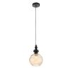 SL374.313.01 Подвес ST-Luce Черный/Янтарный E27 1*40W BACINETO