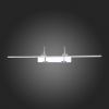 SL444.111.01 Подсветка для картин ST-Luce Хром/Хром LED 1*18W 4000K Настенные светильники
