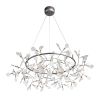 SL379.103.135 Люстра подвесная ST-Luce Серебристый/Белый LED 135*0,3W 3500K RAFINA