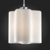 SL116.503.01 Светильник подвесной ST-Luce Серебристый/Белый E27 1*60W ONDE