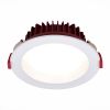 ST752.538.24 Св-к встр. Белый LED 1*24W 3000K 1 920Lm Ra80 100° IP44 D165xH54 100-240VV Встраиваемые светильники
