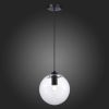 SL1056.413.01 Подвес ST-Luce Черный/Прозрачный E27 1*60W NOOR