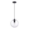 SL1056.413.01 Подвес ST-Luce Черный/Прозрачный E27 1*60W NOOR