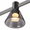 ST814.406.03 Магнитный трековый светильник FARM Черный LED 1*3W 3000K 78Lm Ra90 120 IP20 D90xH102 24V FARM