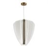 SL6509.213.01 Светильник подвесной ST-Luce Золотистый/Прозрачный LED 1*75W 4000K FESALE