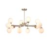 SLE106203-12 Светильник подвесной ST-Luce Золотистый/Белый G9 LED 12*5W REDJINO