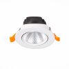 ST211.538.06.24 Св-к встр. Белый LED 1*6W 3000K 480Lm Ra80 24° IP20 D86xH50 220-240V Встраиваемые светильники