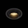 ST701.438.12 Св-к встр. Zoom Черный LED 1*12W 3000K 960Lm Ra90 15°-60° IP20 D115xH95 170-240V Встраиваемые светильники