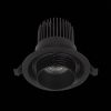 ST701.448.12 Св-к встр. Zoom Черный LED 1*12W 4000K 960Lm Ra90 15°-60° IP20 D115xH95 170-240V Встраиваемые светильники