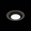 ST702.438.12 Св-к встр. Черный LED 1*12W 3000K 900Lm Ra80 24° IP20 D90xH92 180-240V Встраиваемые светильники