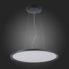 ST602.443.56 Светильник подвесной Черный LED 1*56W 4000K 5 040Lm Ra&gt;80 120 IP20 D600xH36 185-265V Подвесные светильники