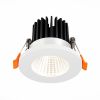 ST704.538.10 Св-к встр. Белый LED 1*10W 3000K 900Lm Ra&gt;90 38° IP20 D80xH60 170-240V Встраиваемые светильники