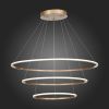 ST604.243.114 Светильник подвесной ST-Luce Золотистый/Белый LED 1*114W 4000K Подвесные светильники