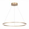 ST605.243.34 Светильник подвесной ST-Luce Золотистый/Белый LED 1*34W 4000K Подвесные светильники