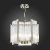SL1234.103.03 Люстра подвесная ST-Luce Никель/Прозрачный, Никель E14 3*60W COSENZA