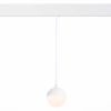 ST358.533.07 Магнитный трековый светильник подвесной Белый LED 1*7W 3000K 520Lm Ra&gt;80 120° IP20 D90xH90 48V SKYLINE 48