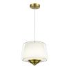 SL6127.303.01 Светильник подвесной ST-Luce Латунь/Белый, Прозрачный LED 1*18W 3000K PANDORA