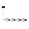 *SL6130.403.24 Светильник подвесной ST-Luce Черный/Белый, Дымчатый LED 1*28W 3000K ICE
