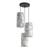 *SL6228.403.03 Светильник подвесной ST-Luce Черный/Бежевый E27 3*60W ROOT