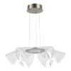 SL6235.103.20 Светильник подвесной ST-Luce Никель/Прозрачный LED 1*20W 4000K FAIRY