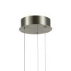 SL6235.103.20 Светильник подвесной ST-Luce Никель/Прозрачный LED 1*20W 4000K FAIRY
