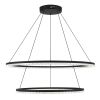 SL1018.403.02 Светильник подвесной ST-Luce черный/прозрачный LED 2*96W 4000K EUCLIDICS