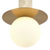 SL1194.303.01 Светильник подвесной ST-Luce латунь/белый G9 1*5W 4000K EARTHY