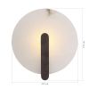 SL1195.701.01 Светильник настенный ST-Luce патинированный металл/алебастр LED 1*5W 3000K MONTRE