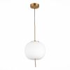 SL1621.213.01 Подвес ST-Luce Золотистый/Белый LED 1*25W 3000K LACUS