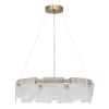 SL6021.203.54 Светильник подвесной ST-Luce золотистый/прозрачный LED 1*54W 4000K VOILE