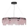 SL6021.403.54 Светильник подвесной ST-Luce черный/розовый LED 1*54W 4000K VOILE