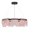 SL6021.403.54 Светильник подвесной ST-Luce черный/розовый LED 1*54W 4000K VOILE