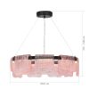 SL6021.403.54 Светильник подвесной ST-Luce черный/розовый LED 1*54W 4000K VOILE