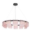 SL6021.403.66 Светильник подвесной ST-Luce черный/розовый LED 1*66W 4000K VOILE