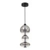 SL6119.403.24 Светильник подвесной ST-Luce Черный/Дымчато-Серый LED 1*24W 3000K PERLINA