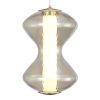 SL6136.203.01 Светильник подвесной ST-Luce золото/коньячный LED 1*6W 3000K SPINE