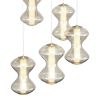 SL6136.233.01 Светильник подвесной ST-Luce золото/коньячный LED 1*28W 3000K SPINE