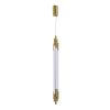 SL6237.303.38 Светильник подвесной ST-Luce латунь/белый LED 1*38W 4000K DALLAMOS
