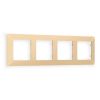 AF110604 Рамка ALFA Line (Шампань) 4-ая