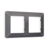 AF110652 Рамка ALFA Line (Антрацит серый) 2-ая