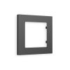 AF220801 Рамка ALFA Techno (Графит Мягкое касание) 1-ая AF220801 Рамка ALFA Techno (Графит Мягкое касание) 1-ая