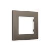 AF250631 Рамка ALFA Qubi (Темная бронза матовый) 1-ая