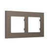 AF250632 Рамка ALFA Qubi (Темная бронза матовый) 2-ая