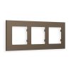 AF250633 Рамка ALFA Qubi (Темная бронза матовый) 3-ая