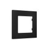 AF250701 Рамка ALFA Qubi (Черный матовый) 1-ая