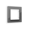 AF330651 Рамка ALFA Platos (Антрацит серый Стекло органическое) 1-ая