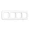 OF140124 Рамка OMEGA Ecta (Белый матовый) 4-ая