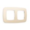 OF140332 Рамка OMEGA Ecta (Бежевый матовый) 2-ая